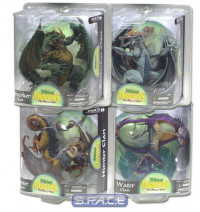 4er Komplettsatz : McFarlane´s Dragons Serie 8