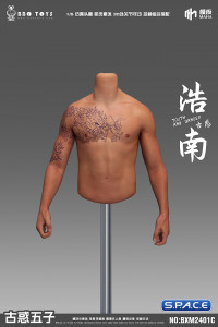 1/6 Scale seamless upper Body for Asian Gangster Version 1