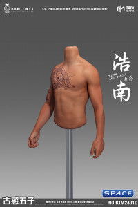 1/6 Scale seamless upper Body for Asian Gangster Version 1