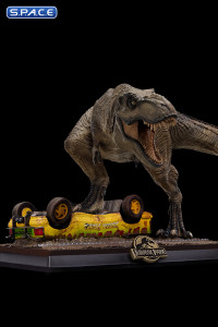 T-Rex Attack Jurassic Park Icons Mini-Statue (Jurassic Park)