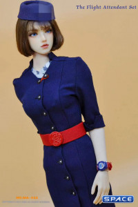 1/6 Scale Flight Attendant Clothing Set