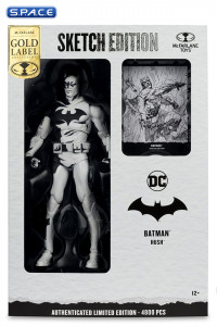 Batman from Batman: Hush Black Label Collection - Sketch Edition (DC Multiverse)