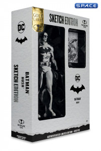 Batman from Batman: Hush Black Label Collection - Sketch Edition (DC Multiverse)