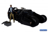 Lucius Fox & Tumbler from Batman: The Dark Knight Gold Label Collection (DC Multiverse)