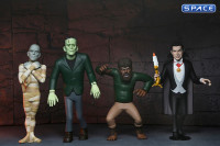 4er Komplettsatz: Toony Terrors Serie 10 (Universal Monsters)