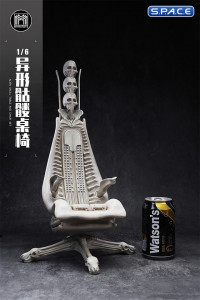 1/6 Scale Alien Skull Chair - Luxury Version