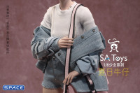 1/6 Scale Summer Denim Clothing Set