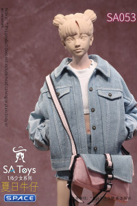 1/6 Scale Summer Denim Clothing Set