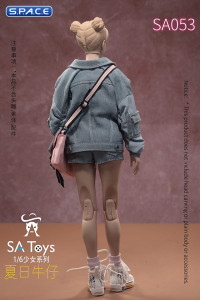 1/6 Scale Summer Denim Clothing Set