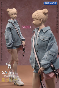 1/6 Scale Summer Denim Clothing Set