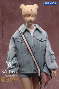 1/6 Scale Summer Denim Clothing Set