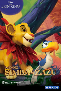 Simba & Zazu Master Craft Statue Set (The Lion King)