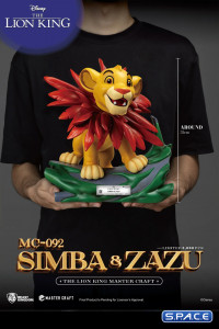 Simba & Zazu Master Craft Statue Set (The Lion King)