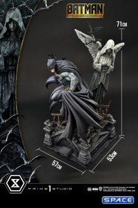 1/4 Scale Batman Rebirth Deluxe Ultimate Premium Masterline Statue - black Bonus Version (DC Comics)