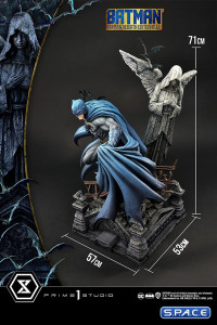 1/4 Scale Batman Rebirth Deluxe Ultimate Premium Masterline Statue - blue Bonus Version (DC Comics)