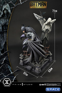 1/4 Scale Batman Rebirth Ultimate Premium Masterline Statue - black Version (DC Comics)