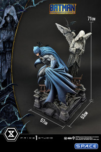 1/4 Scale Batman Rebirth Ultimate Premium Masterline Statue - blue Version (DC Comics)