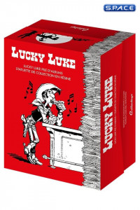 Lucky Luke & Rantanplan Pile of Comics Statue (Lucky Luke)