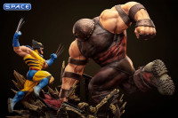 1/10 Scale Wolverine vs. Juggernaut BDS Art Scale Statue (Marvel)