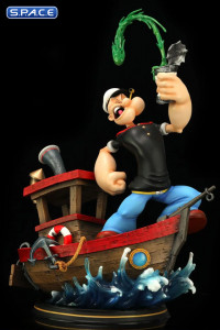 Popeye Statue - Olive Boat Version (Popeye)