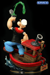 Popeye Statue - Olive Boat Version (Popeye)