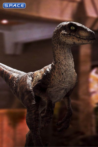 1/10 Scale Velociraptor Prime Collectible Figures Statue - closed Mouth Version (Jurassic Park)