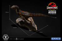 1/10 Scale Velociraptor Prime Collectible Figures Statue - closed Mouth Version (Jurassic Park)