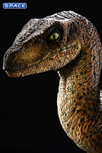 1/10 Scale Velociraptor Prime Collectible Figures Statue - closed Mouth Version (Jurassic Park)