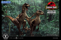 1/10 Scale Velociraptor Prime Collectible Figures Statue - closed Mouth Version (Jurassic Park)