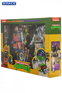 Samurai Adventure Michelangelo & Space Adventure Donatello 2-Pack (Teenage Mutant Ninja Turtles)