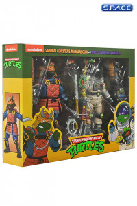 Samurai Adventure Michelangelo & Space Adventure Donatello 2-Pack (Teenage Mutant Ninja Turtles)