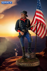 John Wayne as Col. John Marlowe Civil War 1863 Statue (The Horse Soldiers)