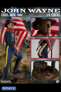 John Wayne as Col. John Marlowe Civil War 1863 Statue (The Horse Soldiers)