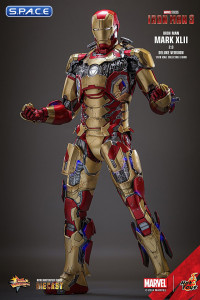 1/6 Scale Iron Man Mark XLII 2.0 Deluxe Version Movie Masterpiece MMS759D66 (Iron Man 3)