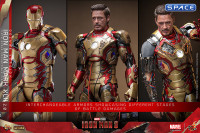 1/6 Scale Iron Man Mark XLII 2.0 Deluxe Version Movie Masterpiece MMS759D66 (Iron Man 3)