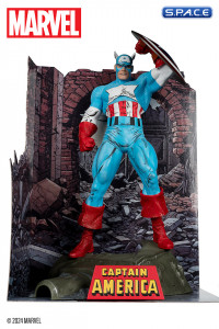 1/6 Scale Captain America from The Amazing Spider-Man 323 PVC Statue (Marvel)