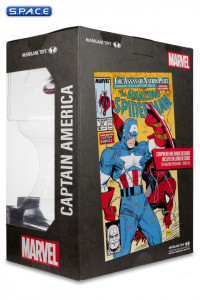 1/6 Scale Captain America from The Amazing Spider-Man 323 PVC Statue (Marvel)