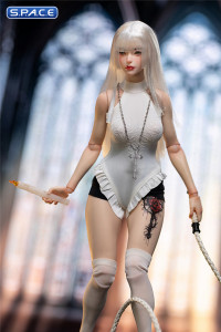 1/6 Scale Dark Sister Hathaway - white hair Version