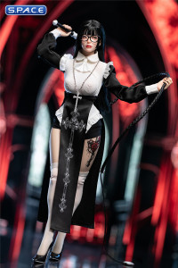 1/6 Scale Dark Sister Hathaway - black hair Version