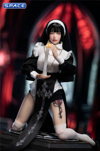 1/6 Scale Dark Sister Hathaway - black hair Version