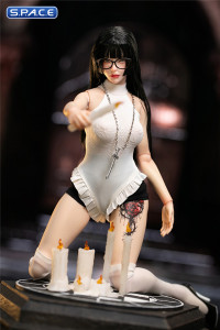 1/6 Scale Dark Sister Hathaway - black hair Version