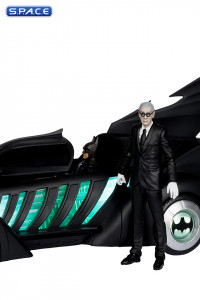 Alfred Pennyworth & Batmobile from Batman Forever (DC Multiverse)