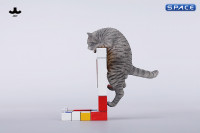 1/6 Scale Wall-Climbing Cat (grey)