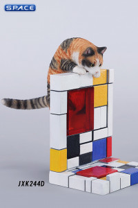 1/6 Scale Wall-Climbing Cat (red/grey)