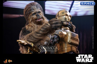 1/6 Scale Chewbacca with disassembled C-3PO Movie Masterpiece MMS766 (Star Wars)