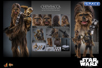 1/6 Scale Chewbacca with disassembled C-3PO Movie Masterpiece MMS766 (Star Wars)