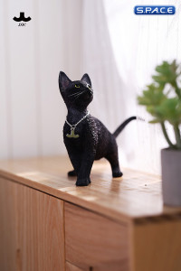 1/6 Scale Devon Rex Cat (black)