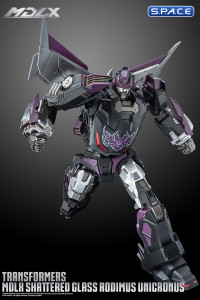 Rodimus Unicronus MDLX Collectible Figure - Shattered Glass Version (Transformers)