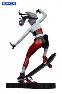 Harley Quinn red, white & black Statue by Ivan Tao (DC Comics)