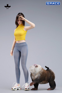 1/6 Scale Northern Pigtail Macaque